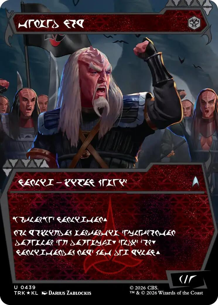 Image for Storied Veteran (Showcase) (Klingon) (439) (TRK) - Magic: The Gathering