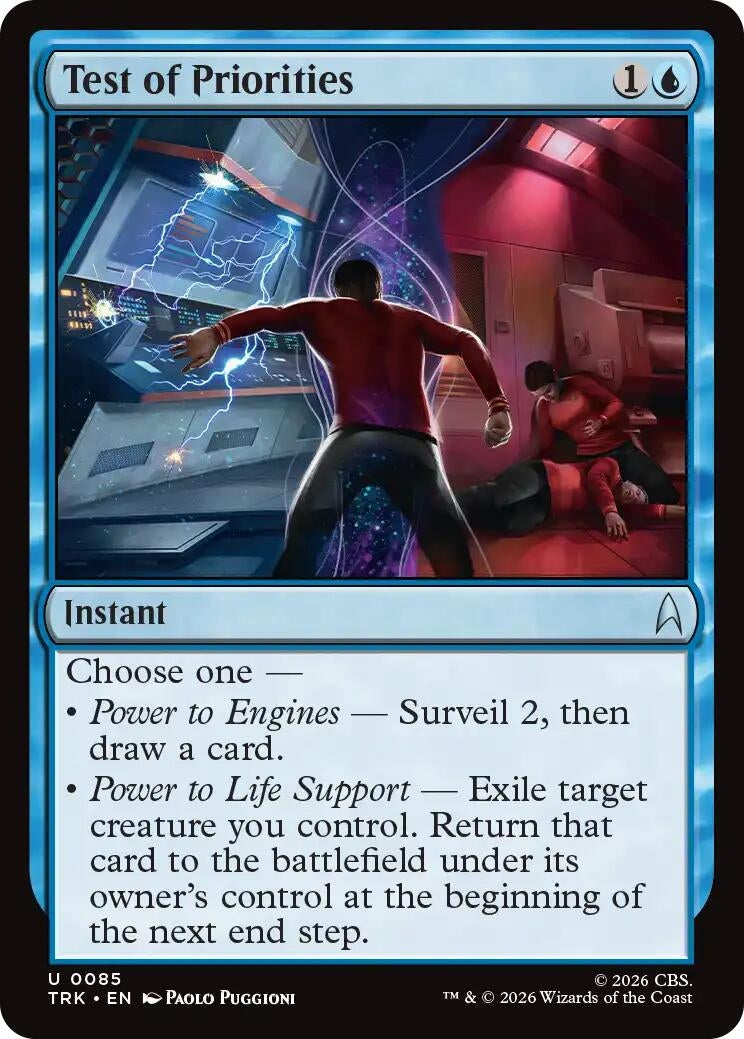 Image for Test of Priorities (85) (TRK) - Magic: The Gathering