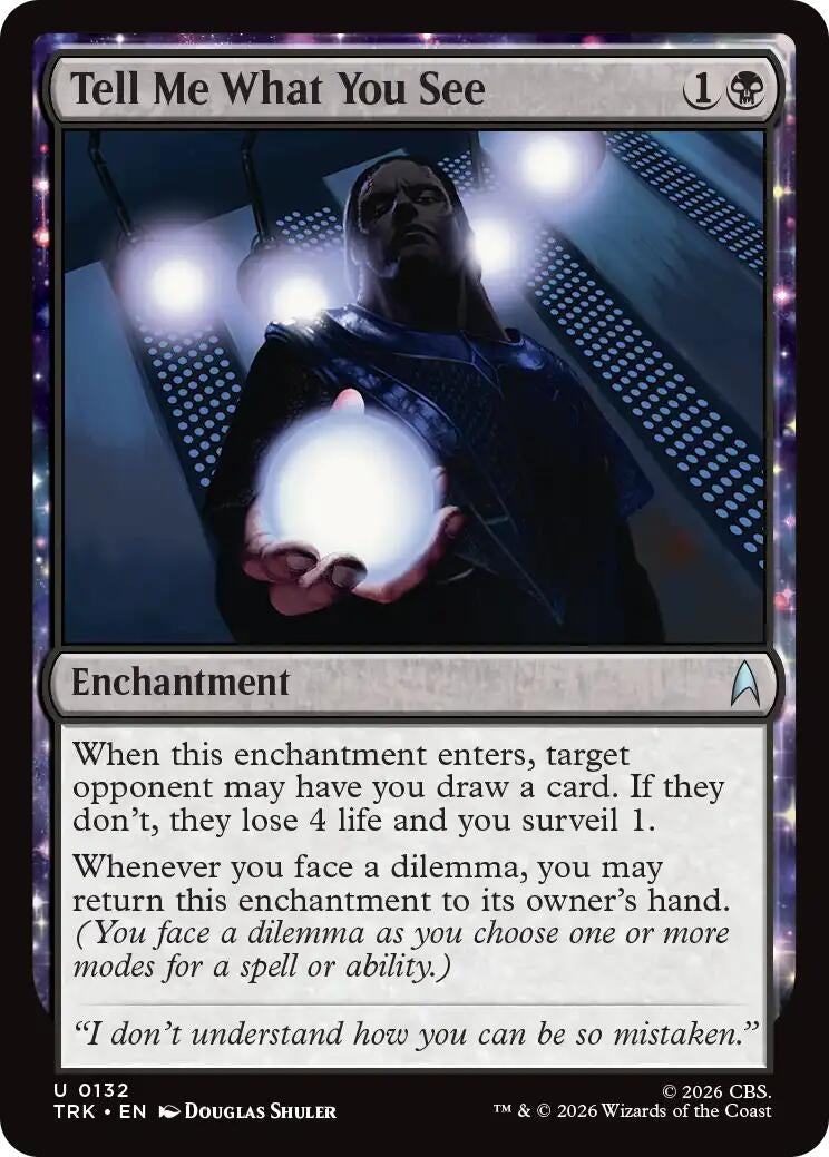 Image for Tell Me What You See (132) (TRK) - Magic: The Gathering