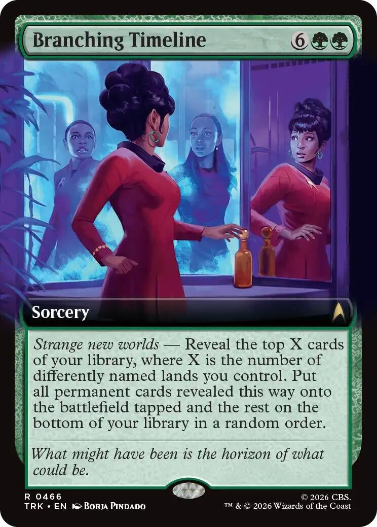 Image for Branching Timeline (Extended Art) (466) (TRK) - Magic: The Gathering
