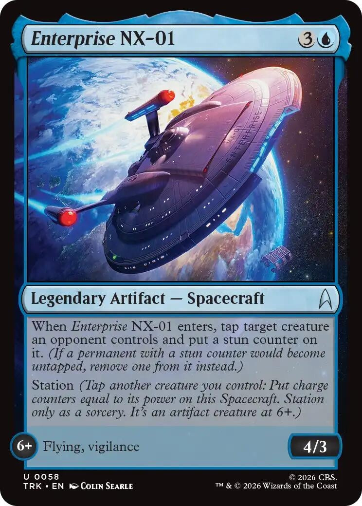 Image for Enterprise NX-01 (58) (TRK) - Magic: The Gathering