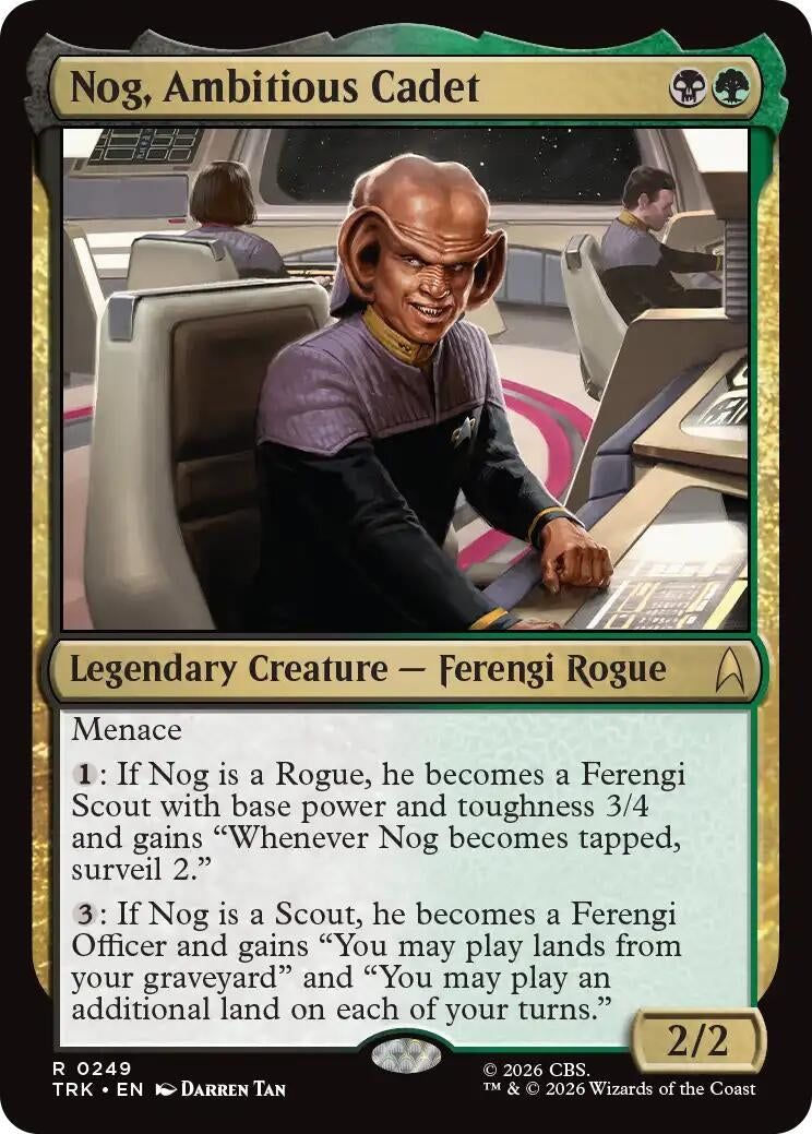 Image for Nog, Ambitious Cadet (249) (TRK) - Magic: The Gathering