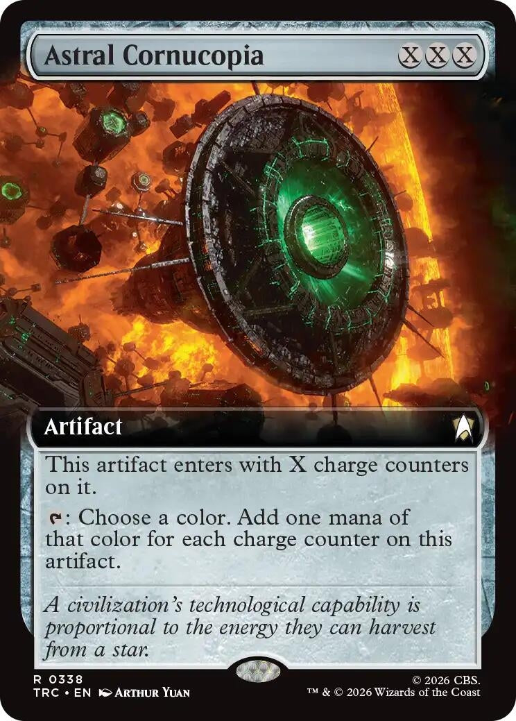 Image for Astral Cornucopia (Extended Art) (338) (TRC) - Magic: The Gathering