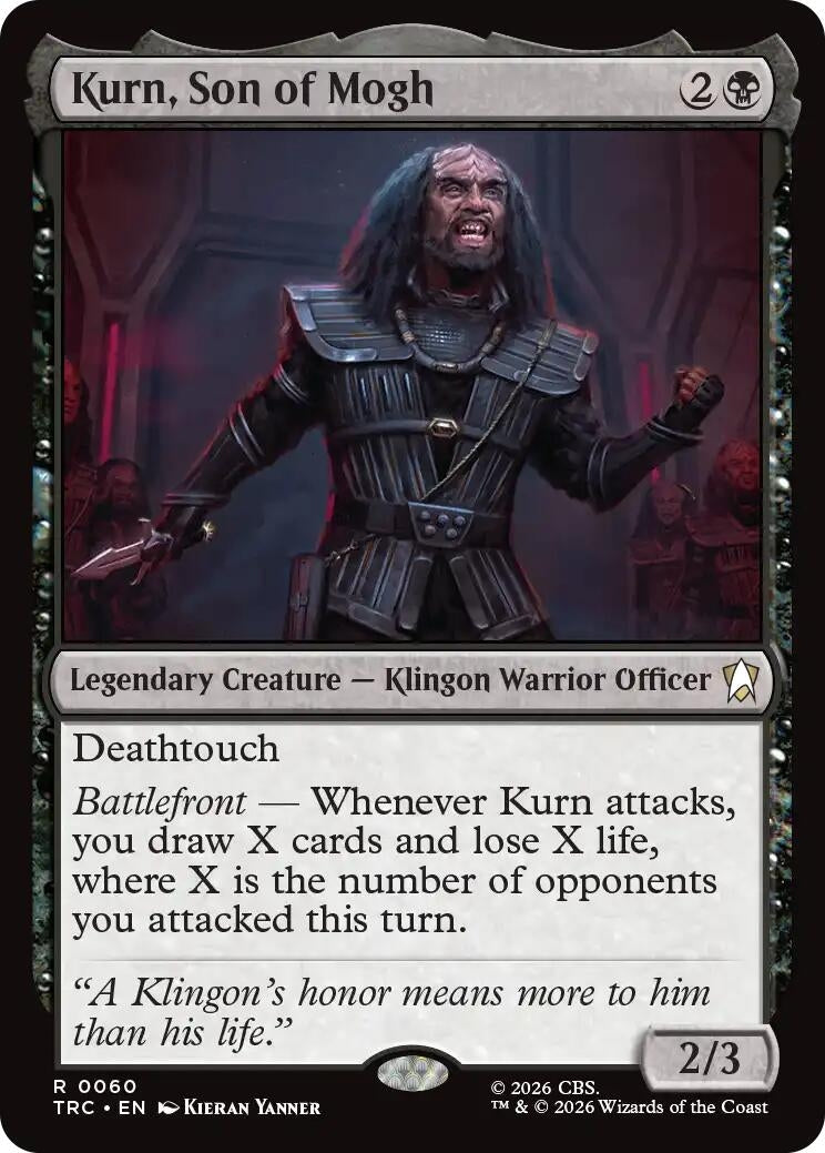 Image for Kurn, Son of Mogh (TRC) - Magic: The Gathering