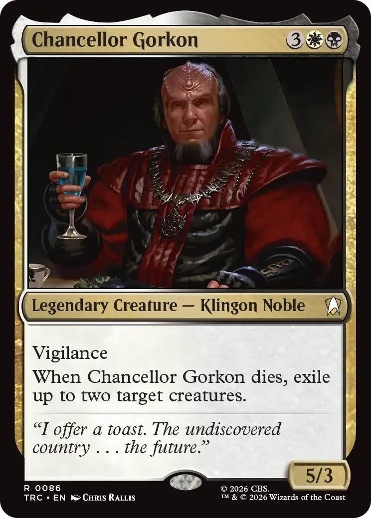 Image for Chancellor Gorkon (TRC) - Magic: The Gathering