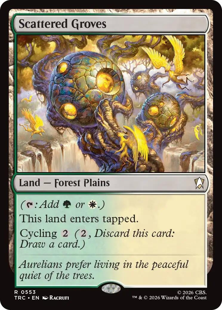 Image for Scattered Groves (553) (TRC) - Magic: The Gathering