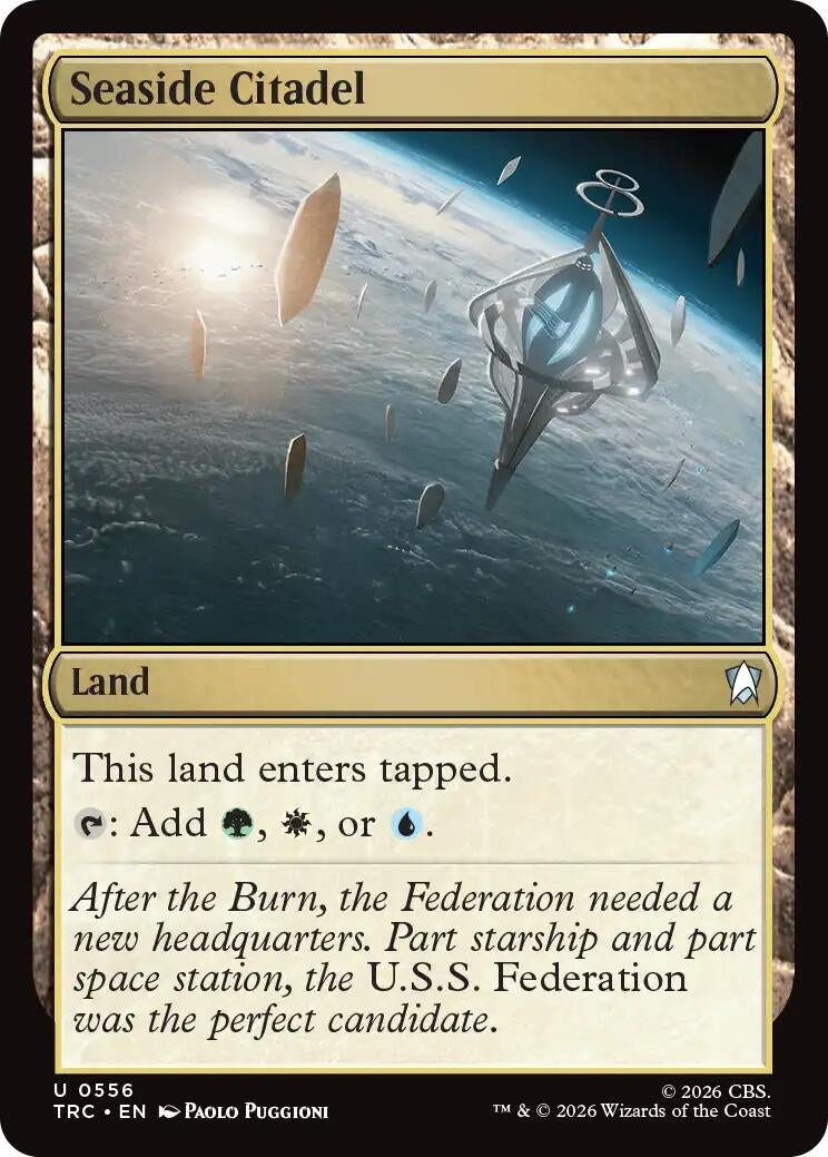 Image for Seaside Citadel (556) (TRC) - Magic: The Gathering