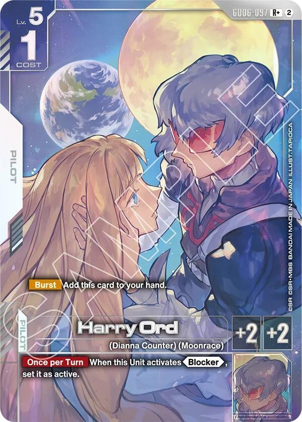 Image for Harry Ord (R+) (GD06-097) (GD06) - Gundam Card Game