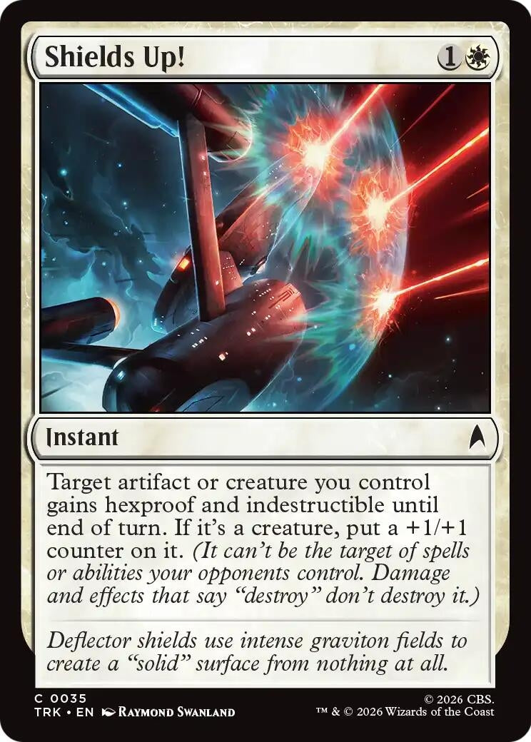 Image for Shields Up! (TRK) - Magic: The Gathering