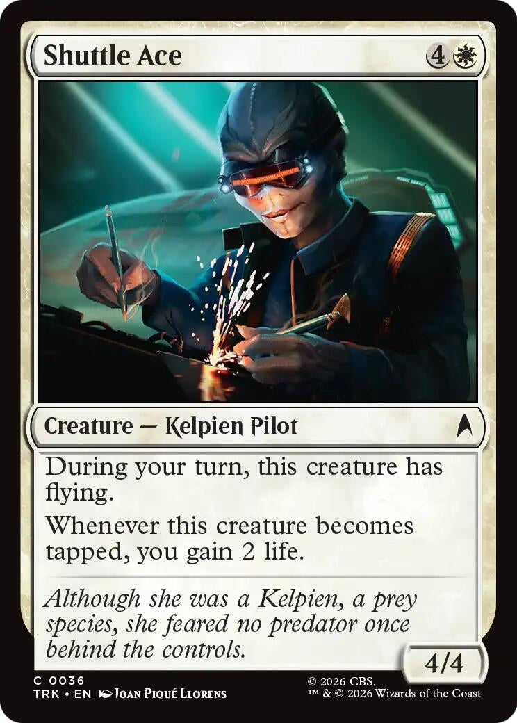 Image for Shuttle Ace (TRK) - Magic: The Gathering