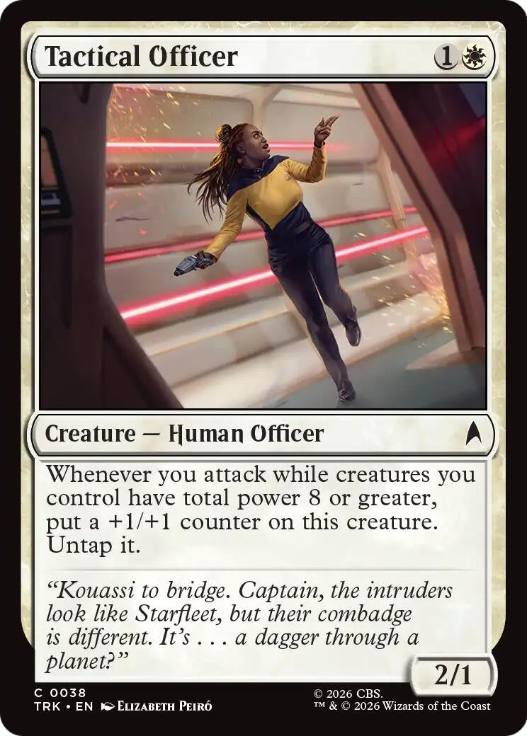 Image for Tactical Officer (TRK) - Magic: The Gathering