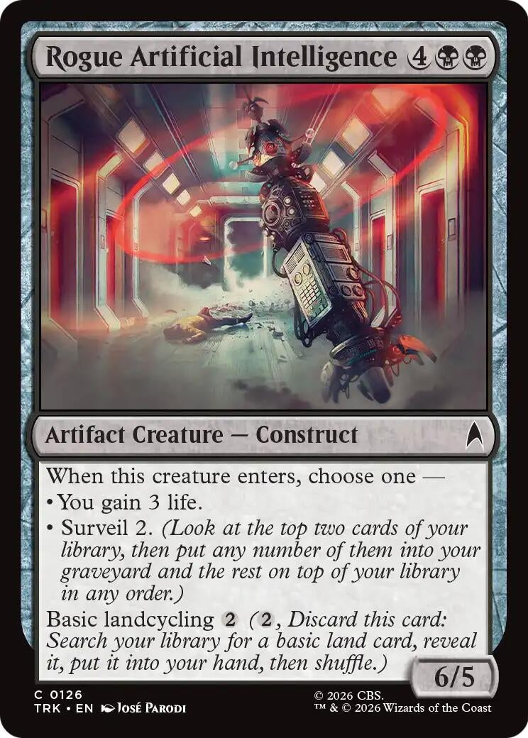 Image for Rogue Artificial Intelligence (TRK) - Magic: The Gathering