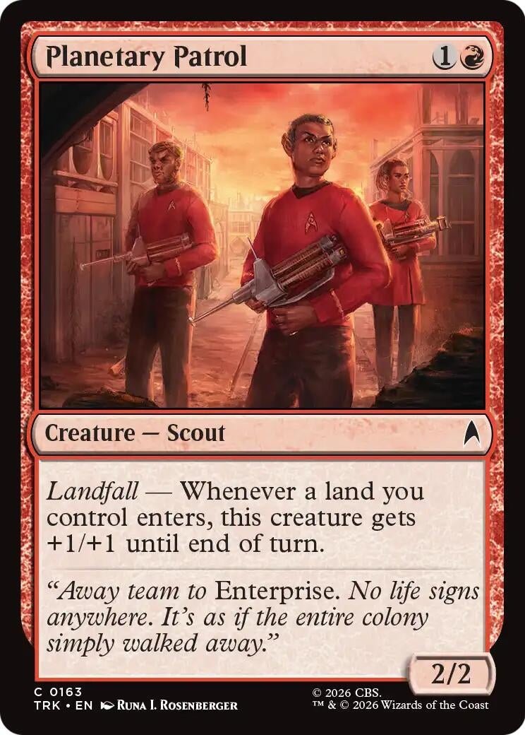 Image for Planetary Patrol (TRK) - Magic: The Gathering