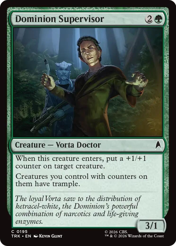Image for Dominion Supervisor (TRK) - Magic: The Gathering