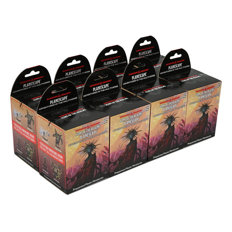 D&D ICONS OF THE REALMS: PLANESCAPE: ADVENTURES IN THE MULTIVERSE - 8 CT. BOOSTER BRICK)