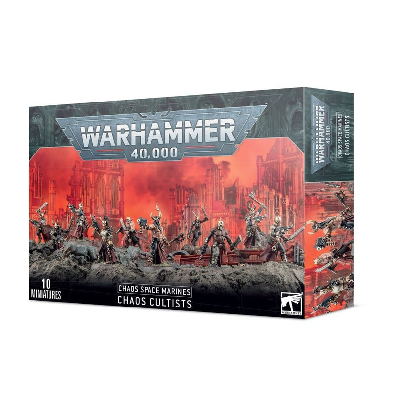 Warhammer 40,000 Chaos Space Marine Chaos Cultists