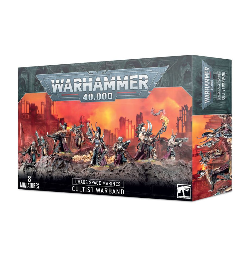 Warhammer 40,000 Chaos Space Marine Cultist Warband