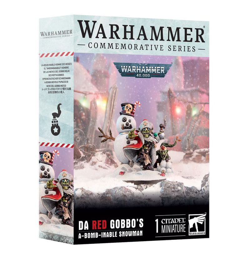 Warhammer 40k Commemorative Series: Da Red Gobbo's Surprise(A-Bomb-Inable Snowman)