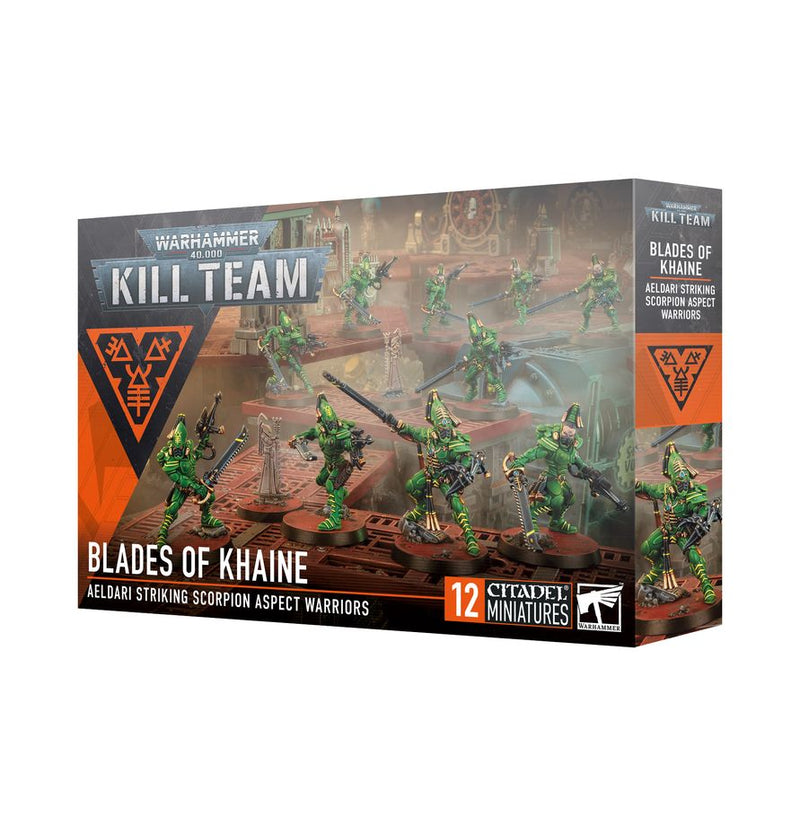 Kill Team: BLADES OF KHAINE: Aeldari Striking Scorpion Aspect Warriors