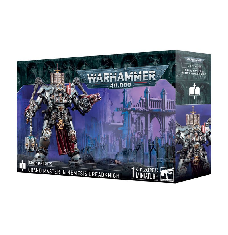 Warhammer 40,000: Grey Knights Grand Master in Nemesis Dreadknight