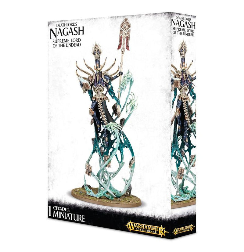 Warhammer Age of Sigmar : Ossiarch Bonereapers- NAGASH, Supreme Lord of the Undead