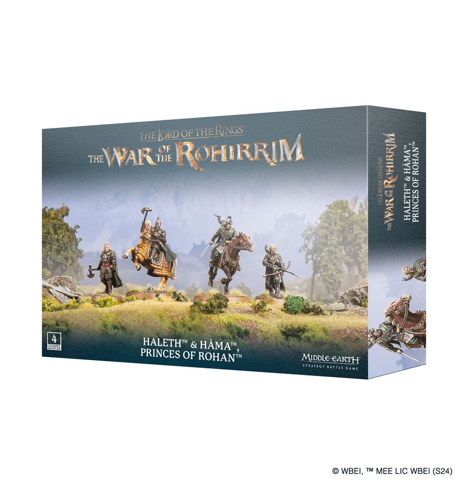 The Rings: Middle-Earth: Haleth & Hama princes of rohan