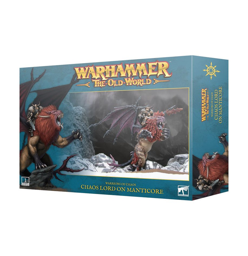 Warhammer the Old World: Warriors of Chaos LORD ON MANTICORE