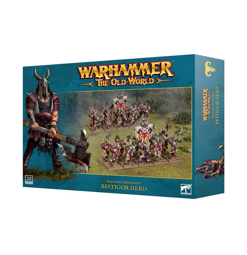 WARHAMMER THE OLD WORLD: Beastmen Brayherds Bestigor Herd