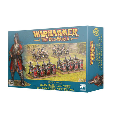 Warhammer The Old World: Grand Cathay Iron Hail Gunners & Crane Gunner Teams