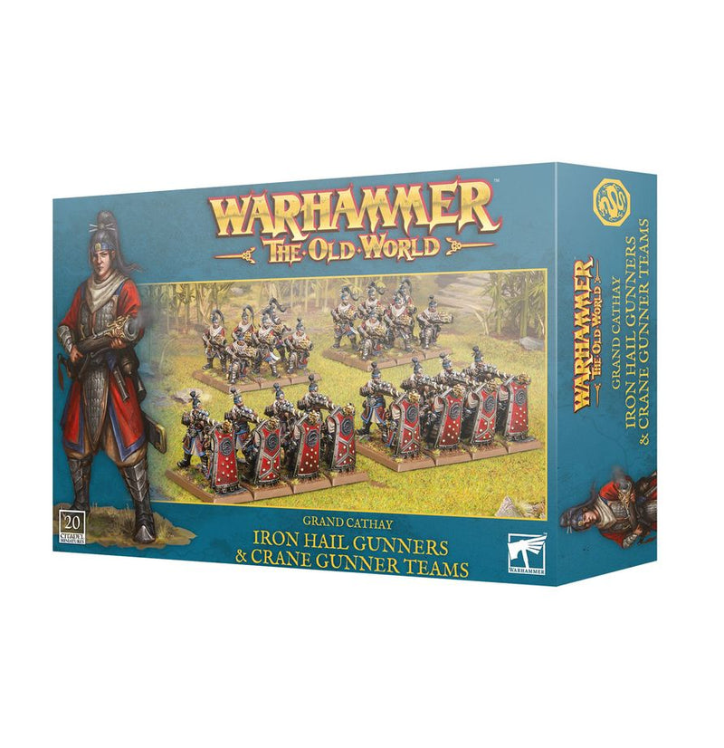 Warhammer The Old World: Grand Cathay Iron Hail Gunners & Crane Gunner Teams