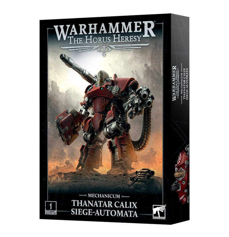 The Horus Heresy Mechanicum Thanatar Calix Siege Automata