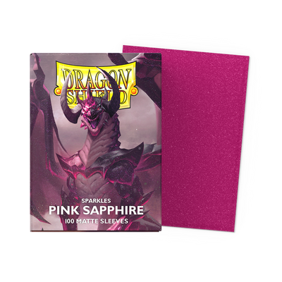 Dragon Shield Sparkles Pink Sapphire