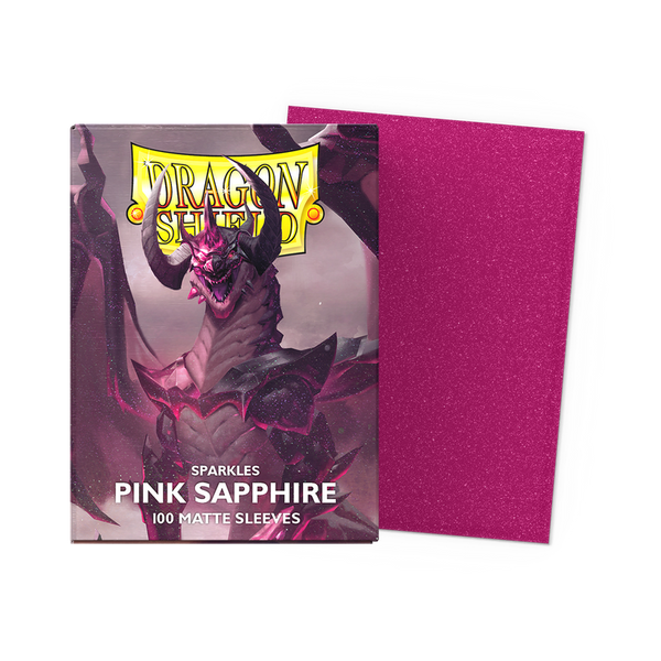 Dragon Shield Sparkles Pink Sapphire