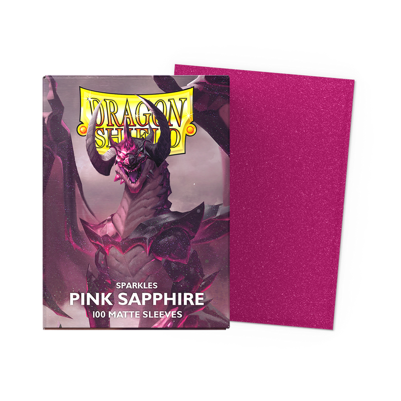 Dragon Shield Sparkles Pink Sapphire