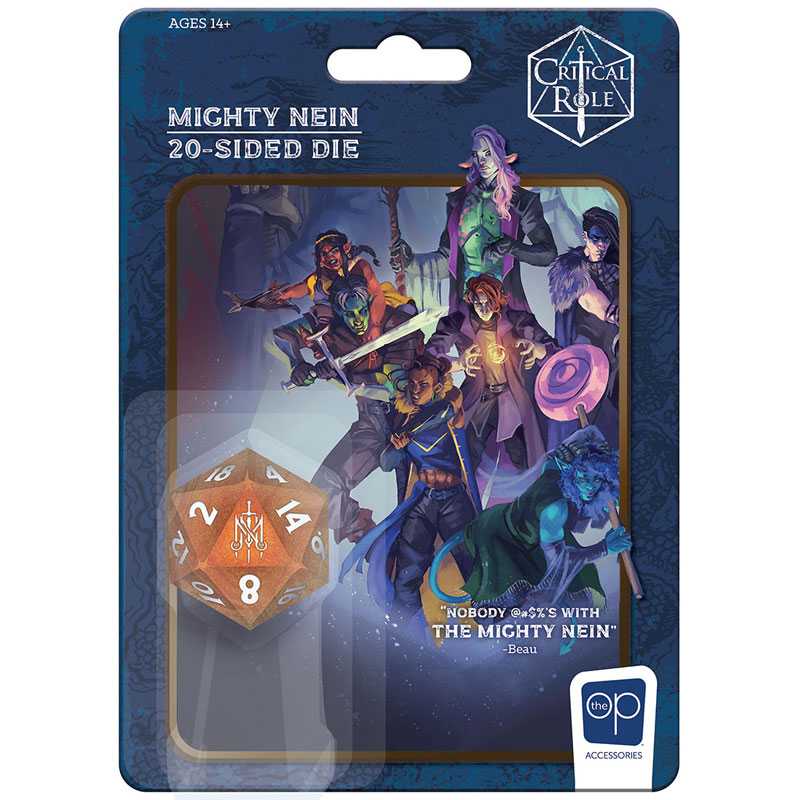 Mighty Nein 20-Sided Die