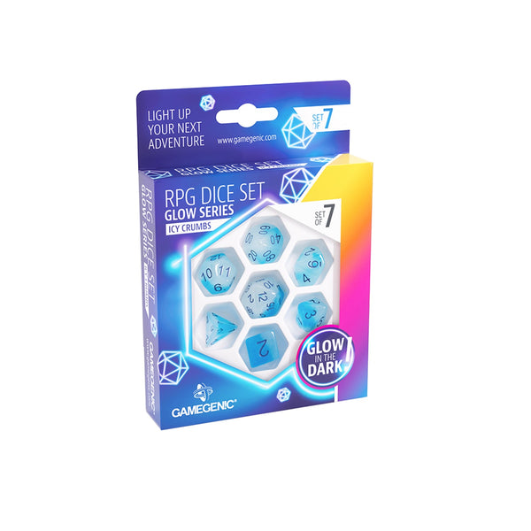 GLOW SERIES - RPG DICE SET (7PCS)
