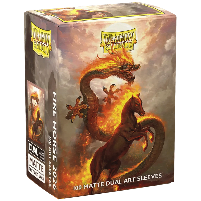 Dragon Shield Dual Matte Art Sleeves: 2026 Year of the Fire Horse