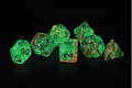 Sirius Lotus Glowworm Polyhedral Dice Set