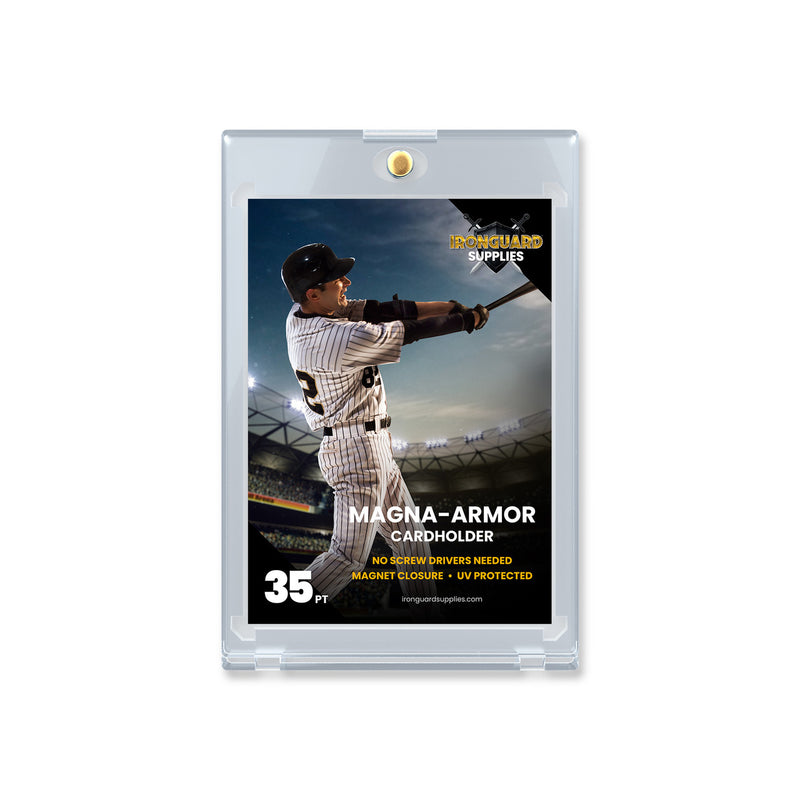 Ironguard One Touch 35pt Magnetic Card Holder: Single