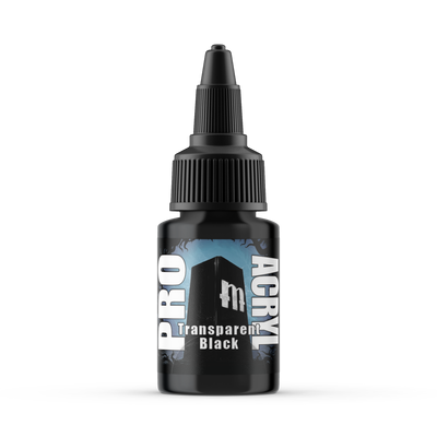 Pro Acryl: Transparent Black