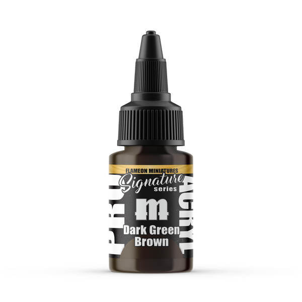 Pro Acryl: Signature Series Flameon Dark Green Brown