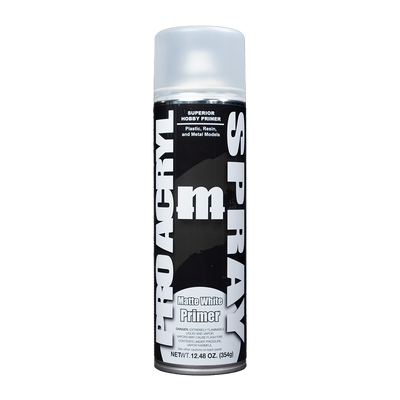 Pro Acryl: Matte White Primer Spray