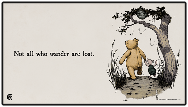 Playmat: Not all who wander are lost