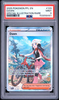 2025 POKEMON #129 DAWN SPECIAL ILLUSTRATION [Consignment] PHANTASMAL FLAMES PSA 9