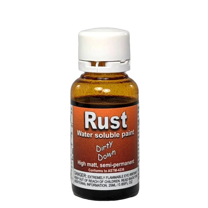 Dirty Down Rust Paint Effect