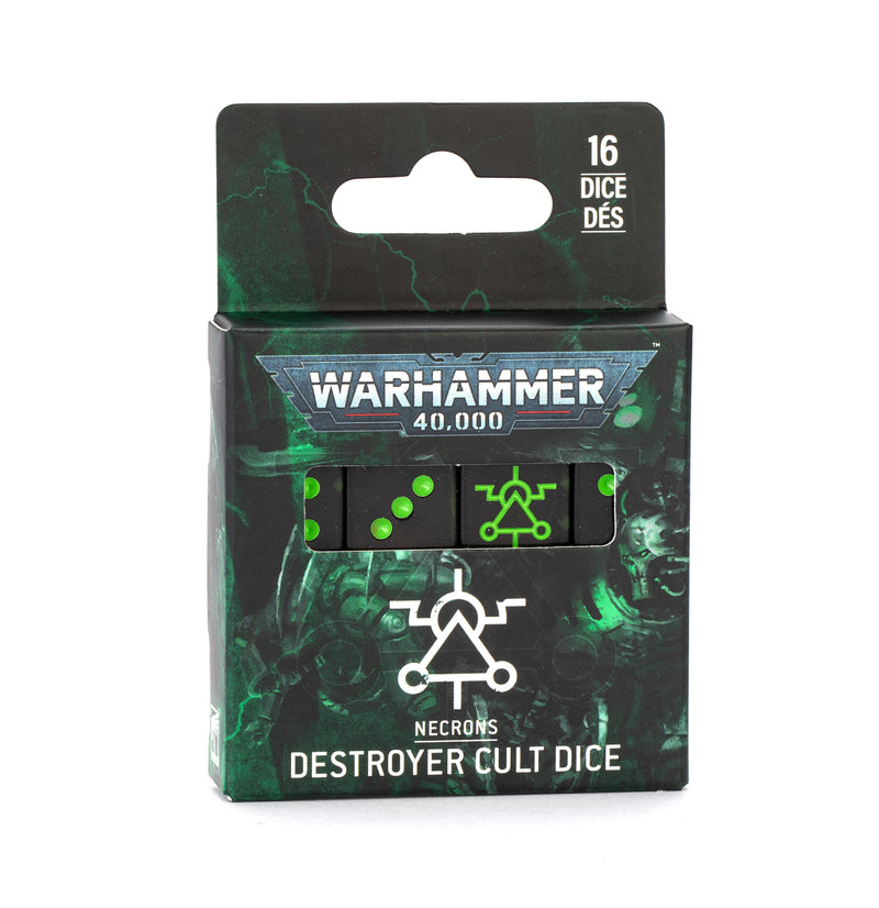 Warhammer 40,000: Necrons Destroyer Cult Dice