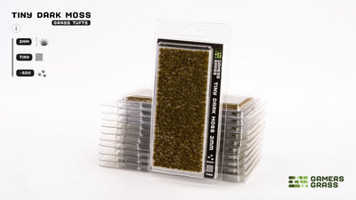 Tiny Tufts Dark Moss - Tiny (2mm)