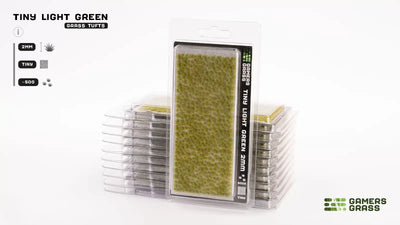 Tiny Tufts Light Green - Tiny (2mm)