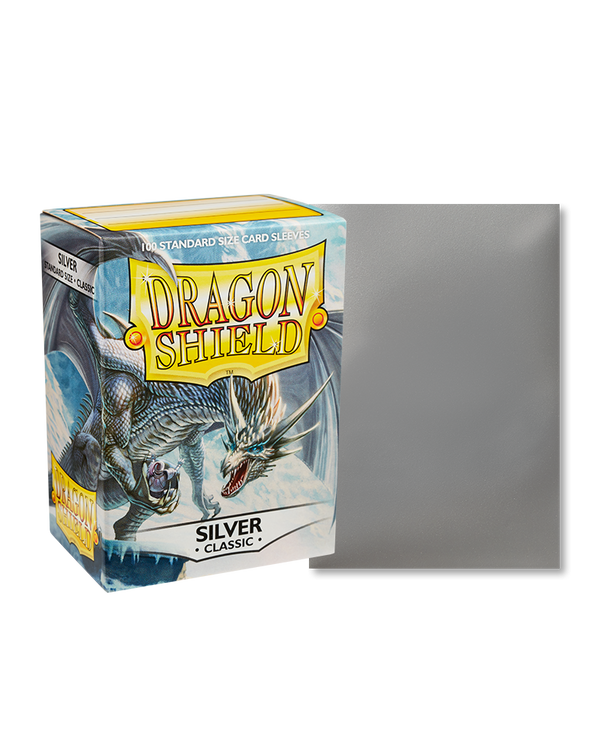 Dragon Shield Sleeves Silver Classic