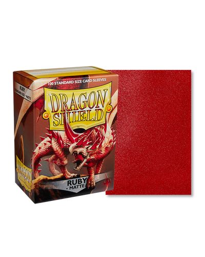 Dragon Shield Matte Ruby